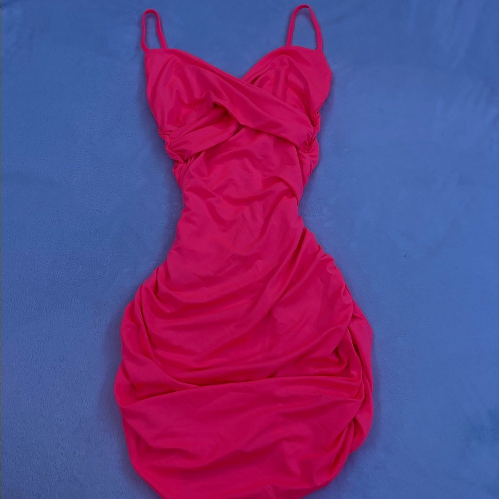 Elegant Pink Women's Dress